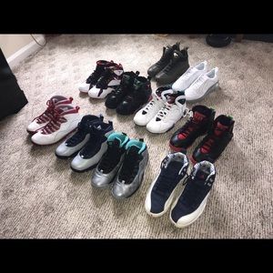 jordan shoe lot